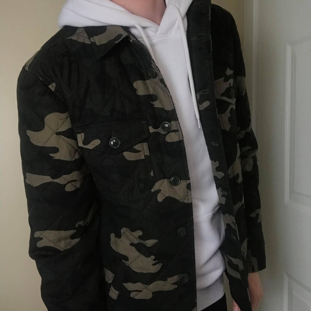 Mens Bootlegger Camouflage Jacket!
